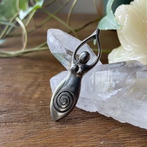 Spiral Goddess Pendant